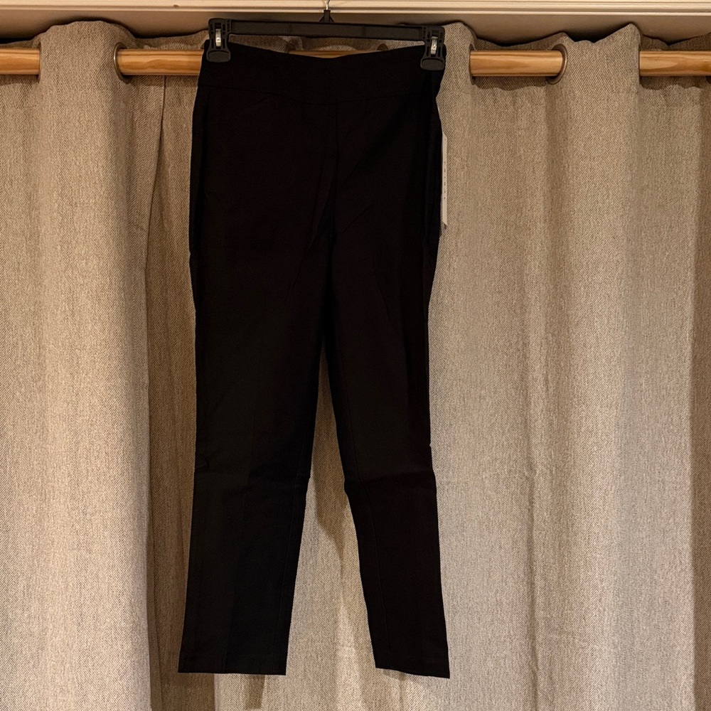 Tribal Black Ankle Pants
